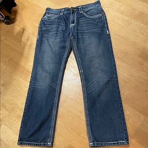 True Religion Women's Dark Blue Straight Jeans